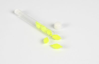 Nappindikator - 1,2 cm - 6 st - Gul