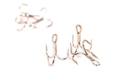 Complet set of tube hooks - Silver treble