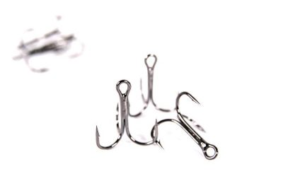 Complet set of tube hooks - Black treble