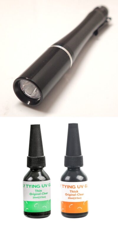 Complete set - UV-glue and UV-lamp