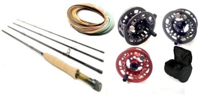 Complete set for trout - #6 Nano pro - 2 fly lines