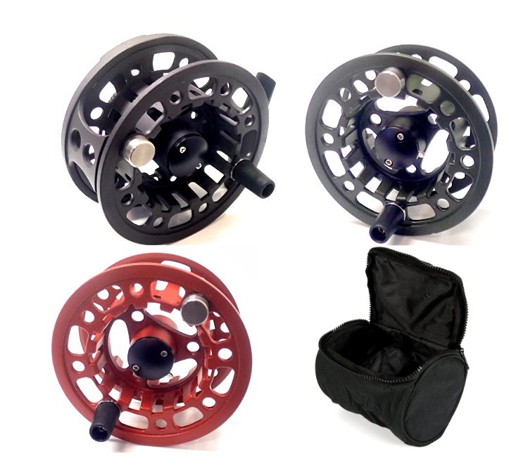 “SEA TROUT – FLEX” #7/8 FLY REEL – 3 SPOOLS INCLUDED
